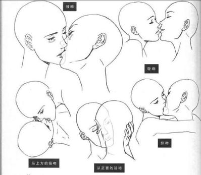 一段描写亲吻动作的话 给几段接吻的描写